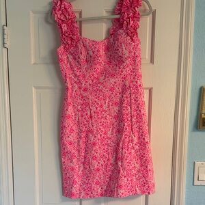 Lily Pulitzer Regina Stretch Shift Dress sz 6